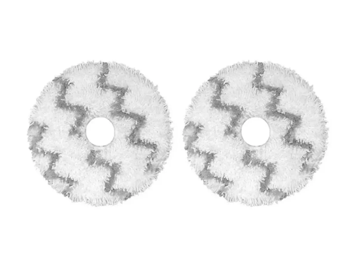 2 Adet Xiaomi X10 Artı (B101GL) Robot Süpürge Uyumlu Mikrofiber Mop Paspası